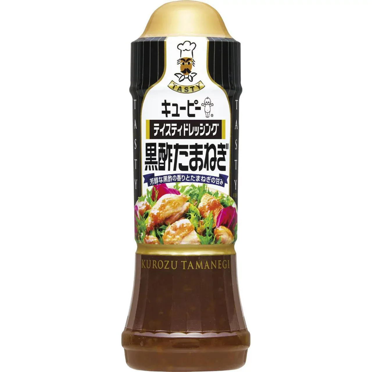 Kewpie Tasty Dressing Black Vinegar Onion (210ml)