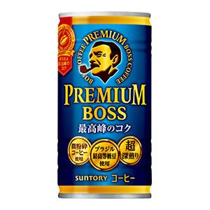 Suntory Premium BOSS Coffee 185g Can