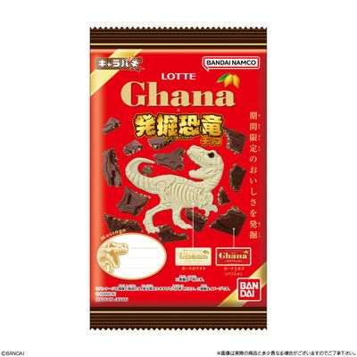 Bandai Charapaki Dinosaur Chocolate Ghana Collaboration ver.2