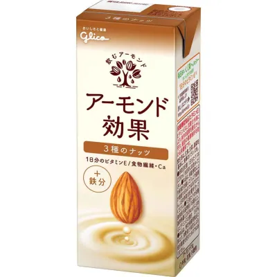Glico Almond Koka Three Nuts Almond Milk 200ml
