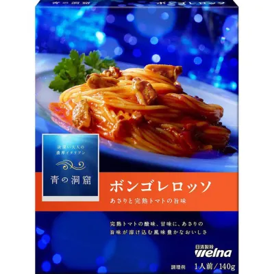 Nisshin Seifun Welna Ao no Doukutsu Vongole Rosso Pasta Sauce 140g