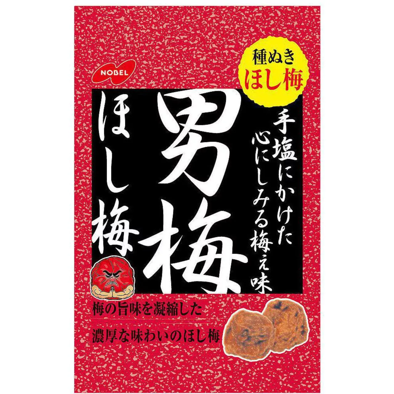 Nobel Otoko Ume Hoshi Ume Dried Plum Snack 20g