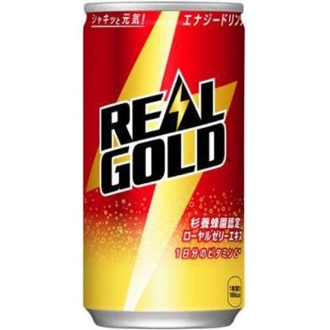 Coca-Cola Real Gold Energy Soda with Royal Jelly Extract 190ml -Sale
