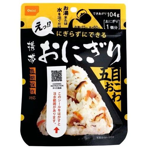 Onishi Portable Rice Ball Gomoku Okowa 42g/109g