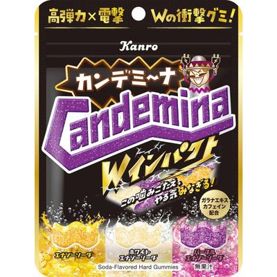 Kanro Kandemina Gummies W Impact, 72g