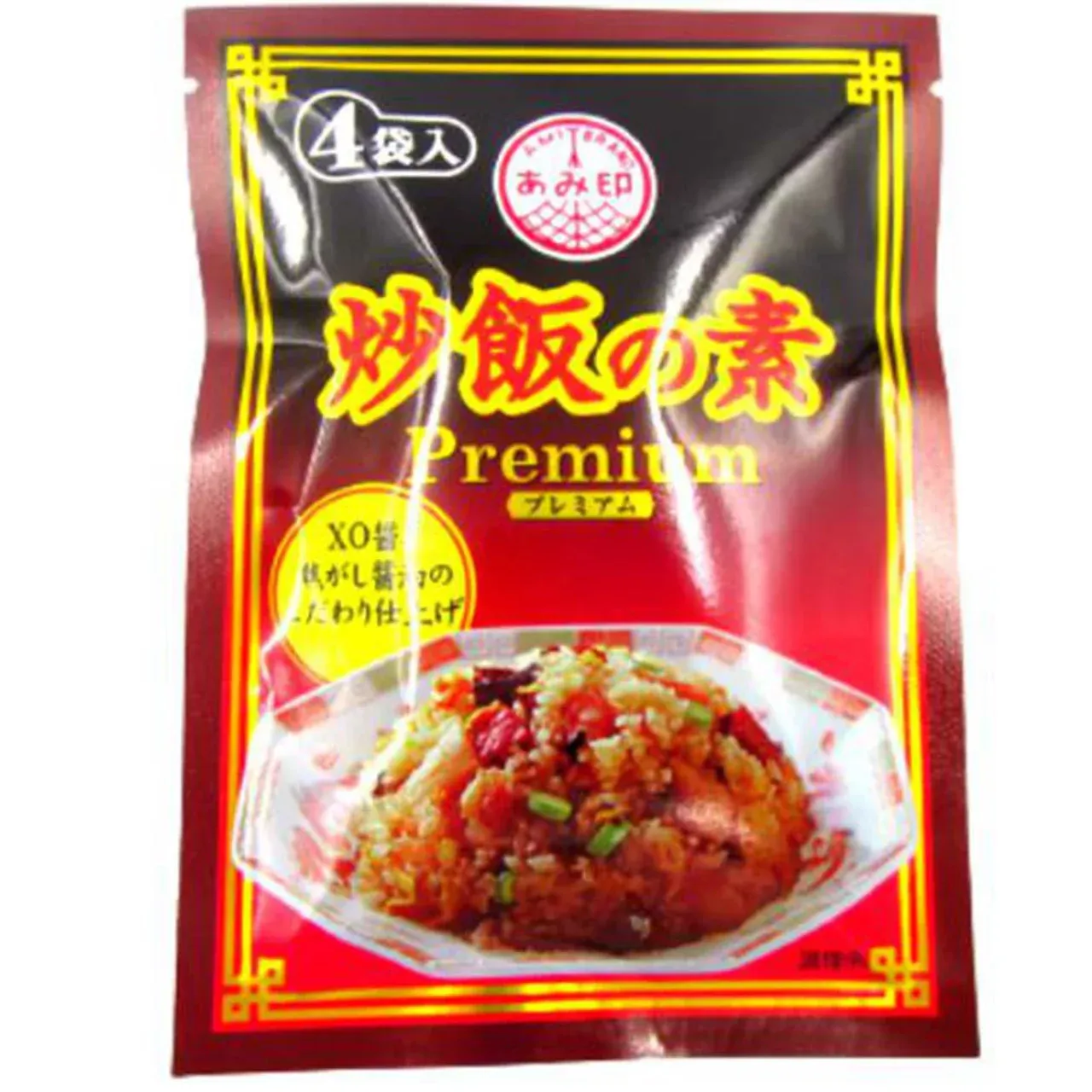 Ami-Jirushi Foods Fried Rice Seasoning Mix Premium 24g (6g × 4 Sachets)