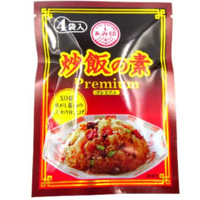 Ami-Jirushi Foods Fried Rice Seasoning Mix Premium 24g (6g × 4 Sachets)