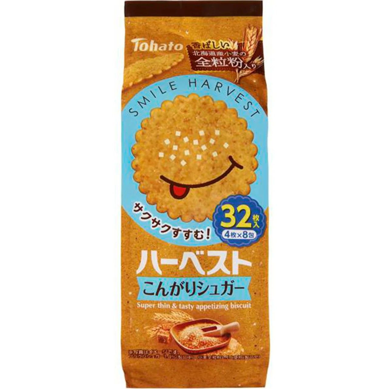 Tohato Harvest Golden Sugar Biscuits 32pcs