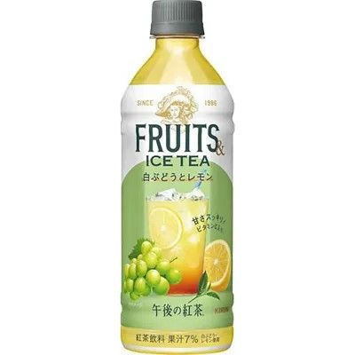 Kirin Gogo no Kocha Fruits &amp; Ice Tea White Grape &amp; Lemon 500ml