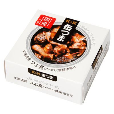 Kokubu Kantsuma Hokkaido Smoked Whelk in Oil 35g