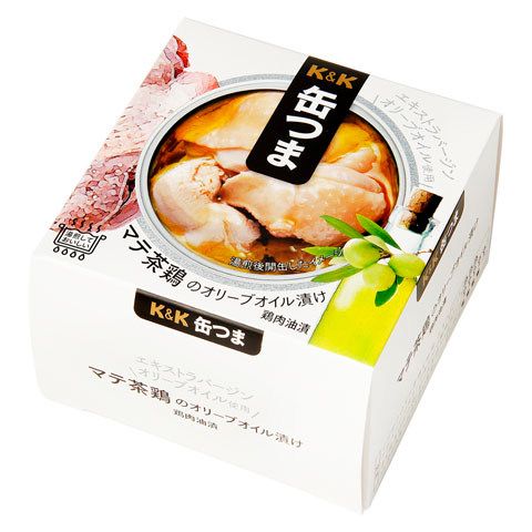 Kokubu Kantsuma Mate Tea Chicken in Olive Oil 150g