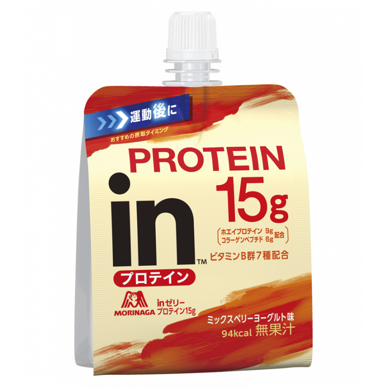 Morinaga in Jelly Protein 15g Mixed Berry Yogurt Flavor 150g