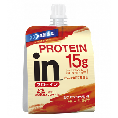 Morinaga in Jelly Protein 15g Mixed Berry Yogurt Flavor 150g Morinaga in Jelly Protein 15g Mixed Berry Yogurt Flavor 150g