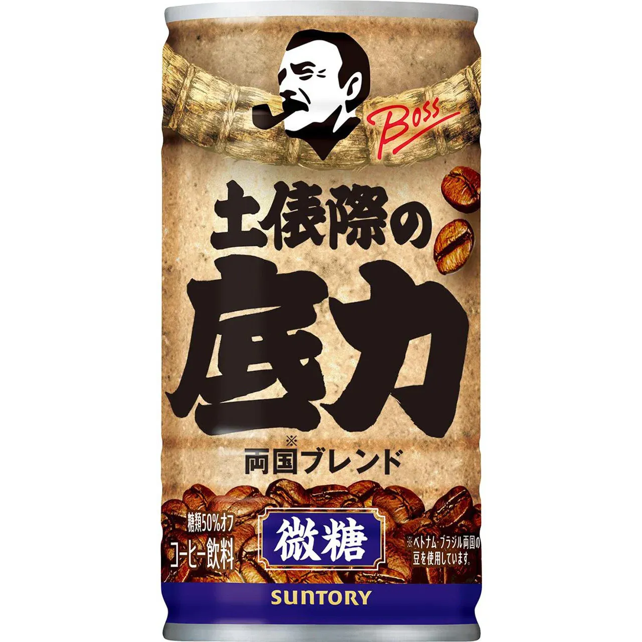 Suntory Boss Doyo-giwa no Sokojikara Coffee 185g