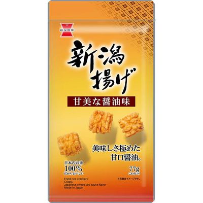 Iwatsuka Seika Niigata Age Sweet Soy Sauce Fried Rice Crackers 77g