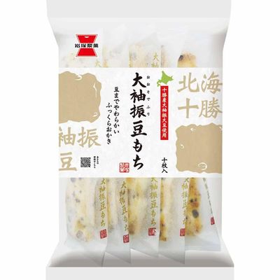 Iwatsuka Seika Osodefuri Mamemochi Soybean Okaki Rice Crackers 10pcs