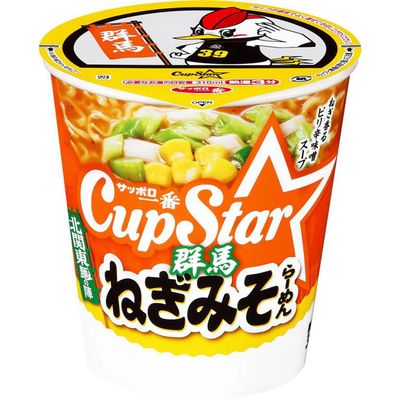 Sanyo Foods CupStar Gunma Green Onion Miso Ramen 63g
