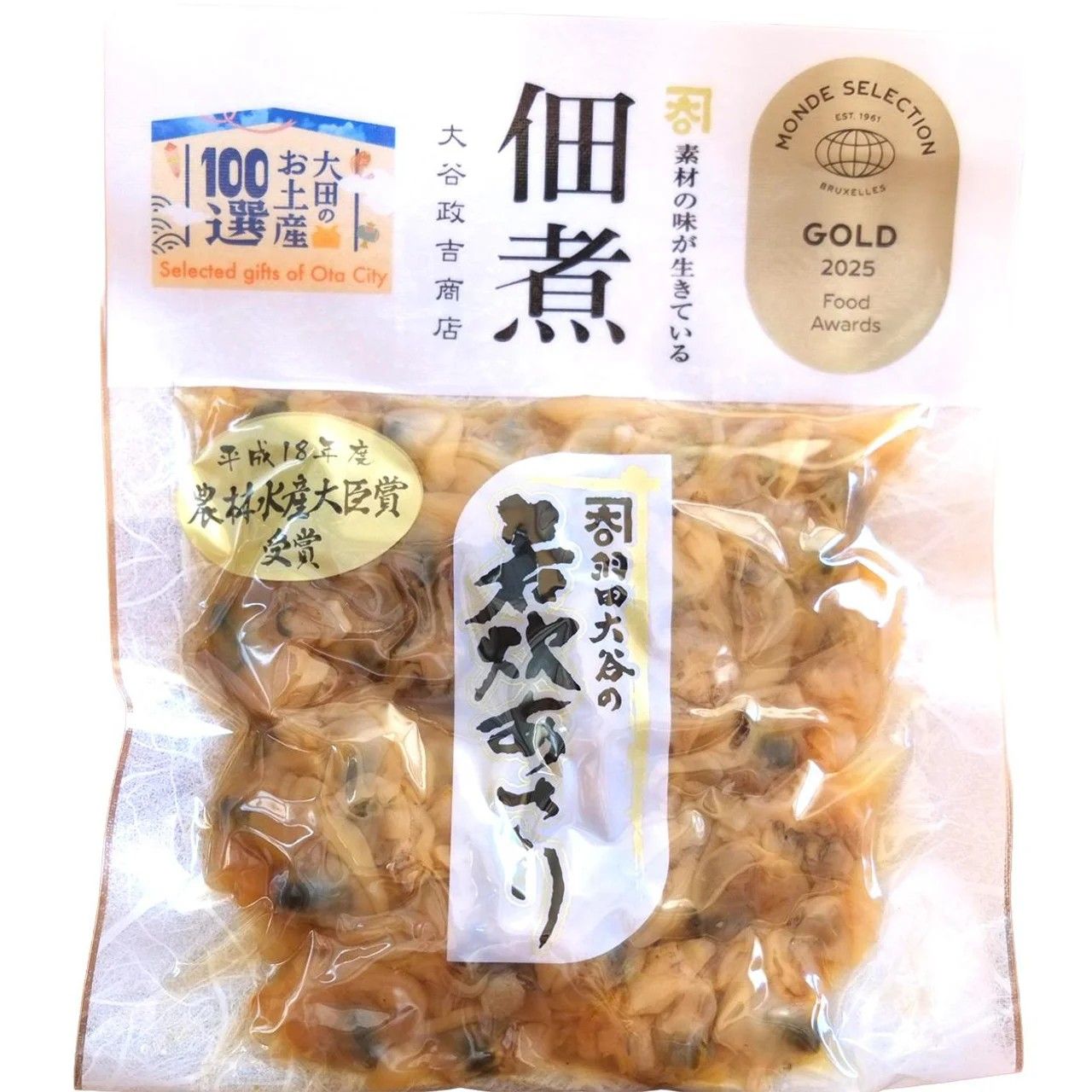 Otani Masakichi Shoten Haneda Otani Asari Tsukudani (Young-Simmered Clams) 100g