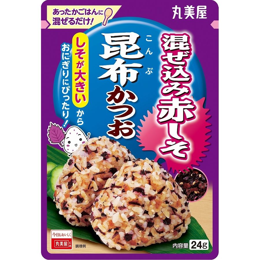 Marumiya Mazekomi Akajiso Kombu &amp; Bonito Furikake 24g