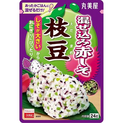 Marumiya Mazekomi Akajiso Edamame Furikake 24g