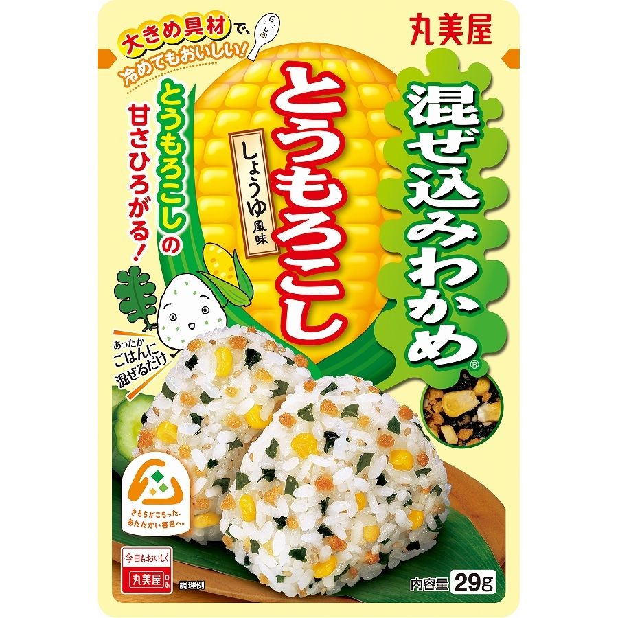 Marumiya Mazekomi Wakame Corn Soy Sauce Flavor Furikake 29g