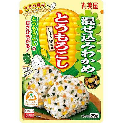 Marumiya Mazekomi Wakame Corn Soy Sauce Flavor Furikake 29g