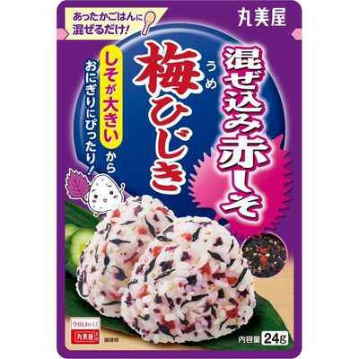Marumiya Mazekomi Akajiso Ume Hijiki Furikake 24g