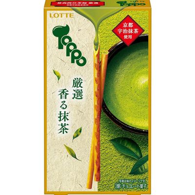 Lotte Toppo Premium Aromatic Matcha 2 Packs