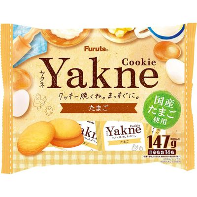 Furuta Yakne Egg Cookies 147g