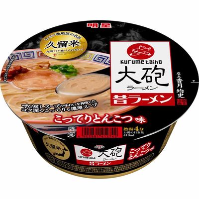 Myojo Taiho Ramen Mukashi Ramen Tonkotsu 128g