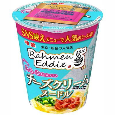 Myojo Rahmen Eddie Supervised Cod Roe Cheese Cream Noodle 93g