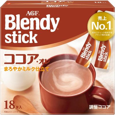 AGF Blendy Stick Cocoa au Lait 18 Sticks (10.3g × 18)