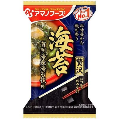 Amano Foods Itsumo no Omiso Shiru Zeitaku Nori 7.5g