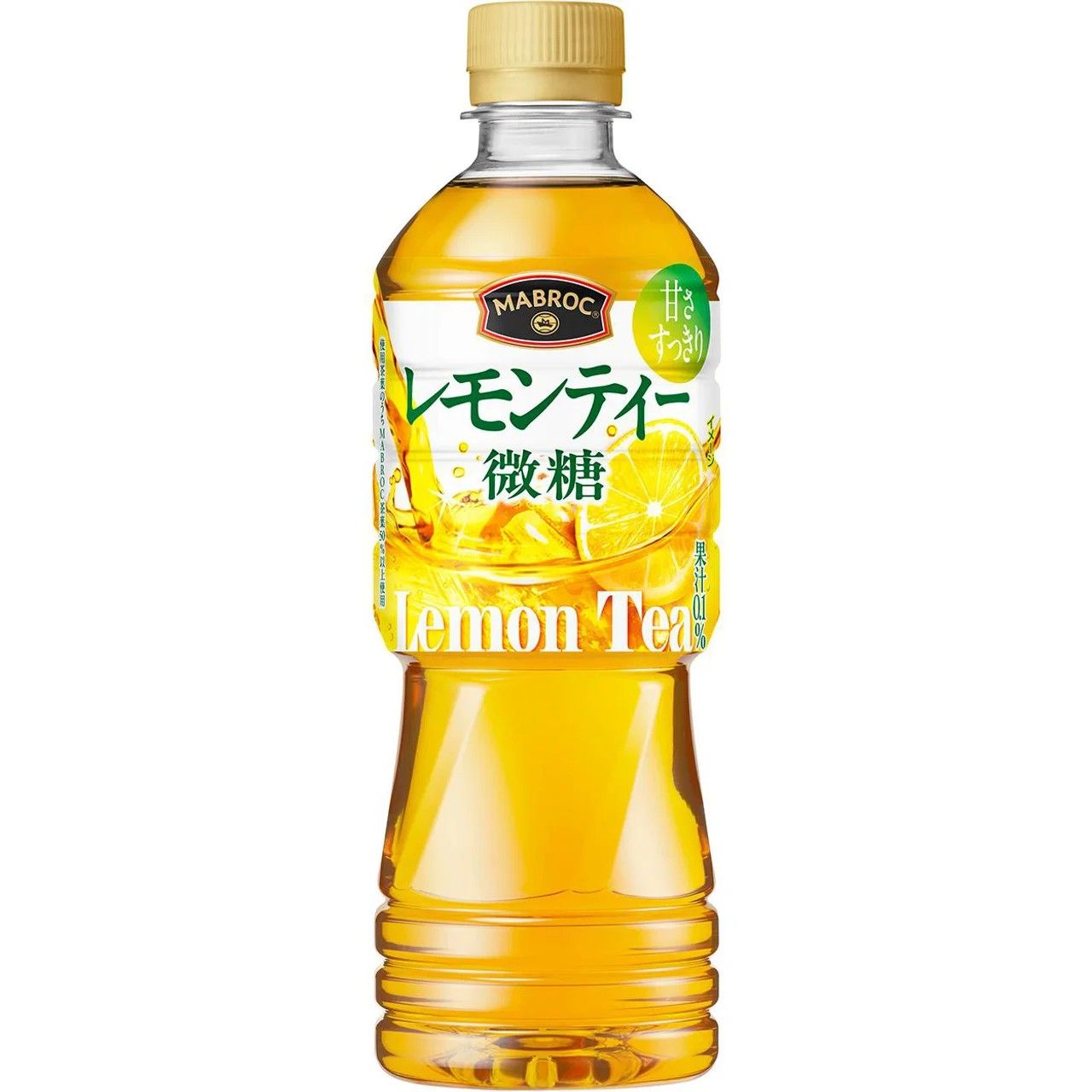 Pokka Sapporo MABROC Lemon Tea Lightly Sweetened 525ml