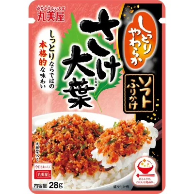 Marumiya Soft Furikake Salmon &amp; Shiso Rice Seasoning 28g