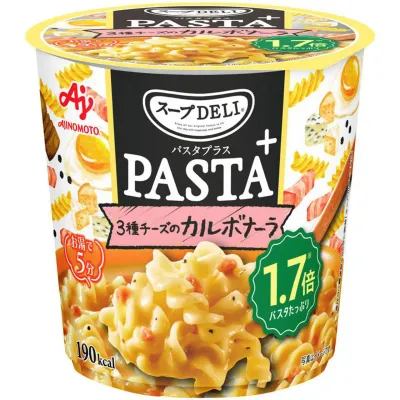 Ajinomoto Soup Deli PASTA+ Three Cheese Carbonara Soup Pasta 48.2g