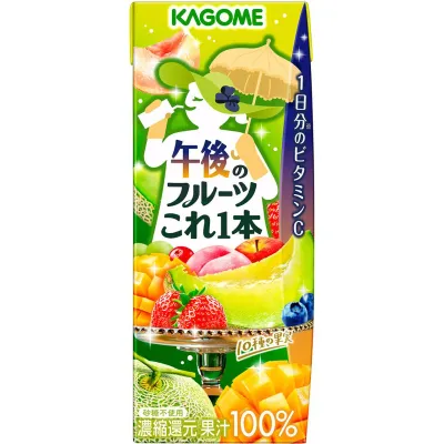 Kagome Afternoon Fruit Kore Ippon 200ml