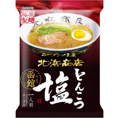 Fujiwara Seimen Hakodate Kitahama Shoten Tonkotsu Shio Ramen 111.5g