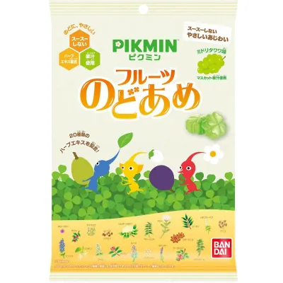 Bandai Pikmin Fruit Throat Candy 64g