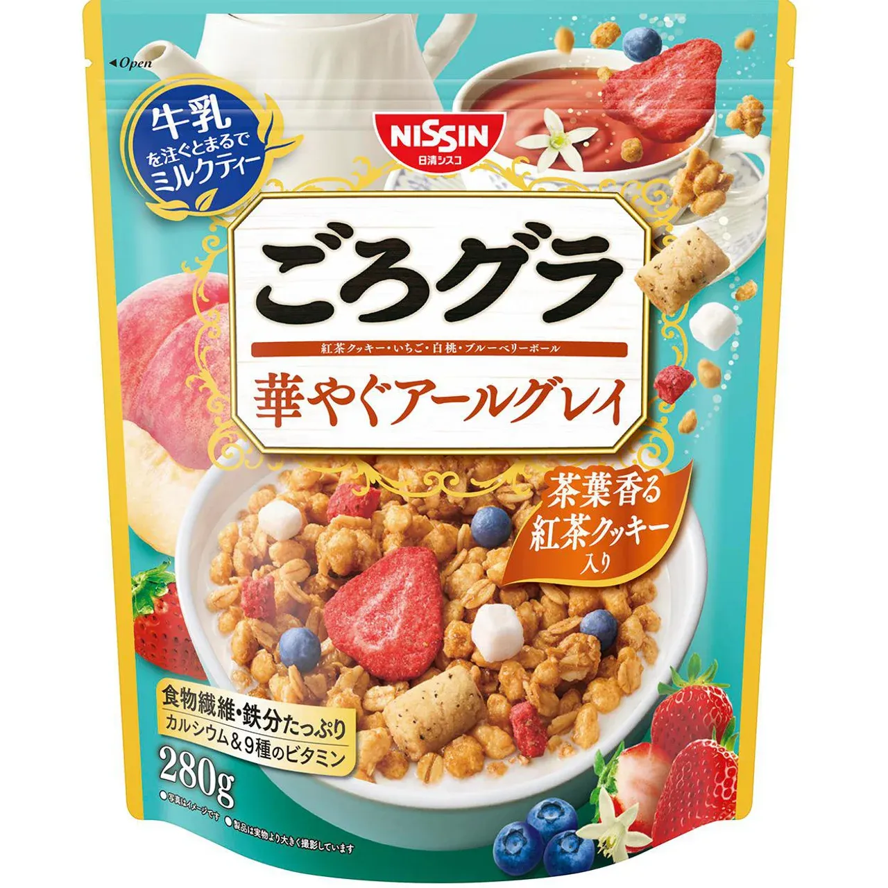 Nissin Cisco Gorogura Earl Grey Granola 280g