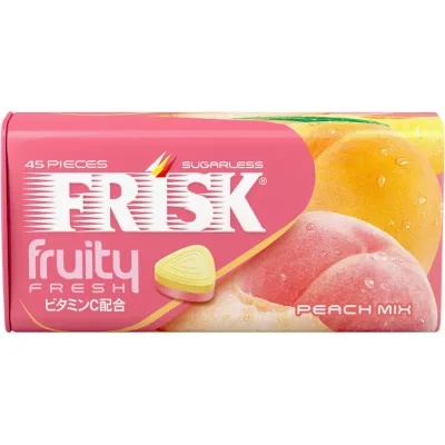 Kracie Foods FRISK Fruity Fresh Peach Mix Tablets 31.5g