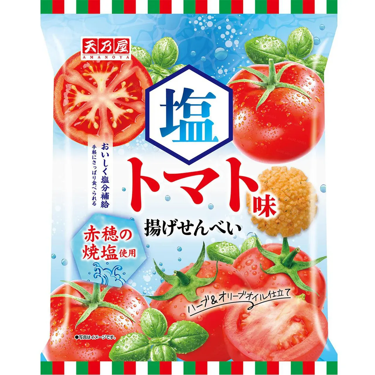 Amanoya Salt Tomato Flavor Fried Rice Crackers 52g