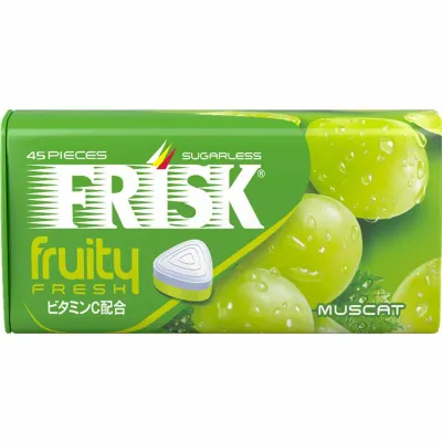 Kracie Foods FRISK Fruity Fresh Muscat Tablets 31.5g