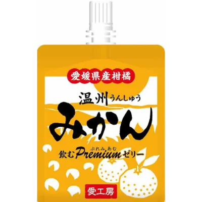 Aikobo Drinkable Jelly Unshu Mikan 180g
