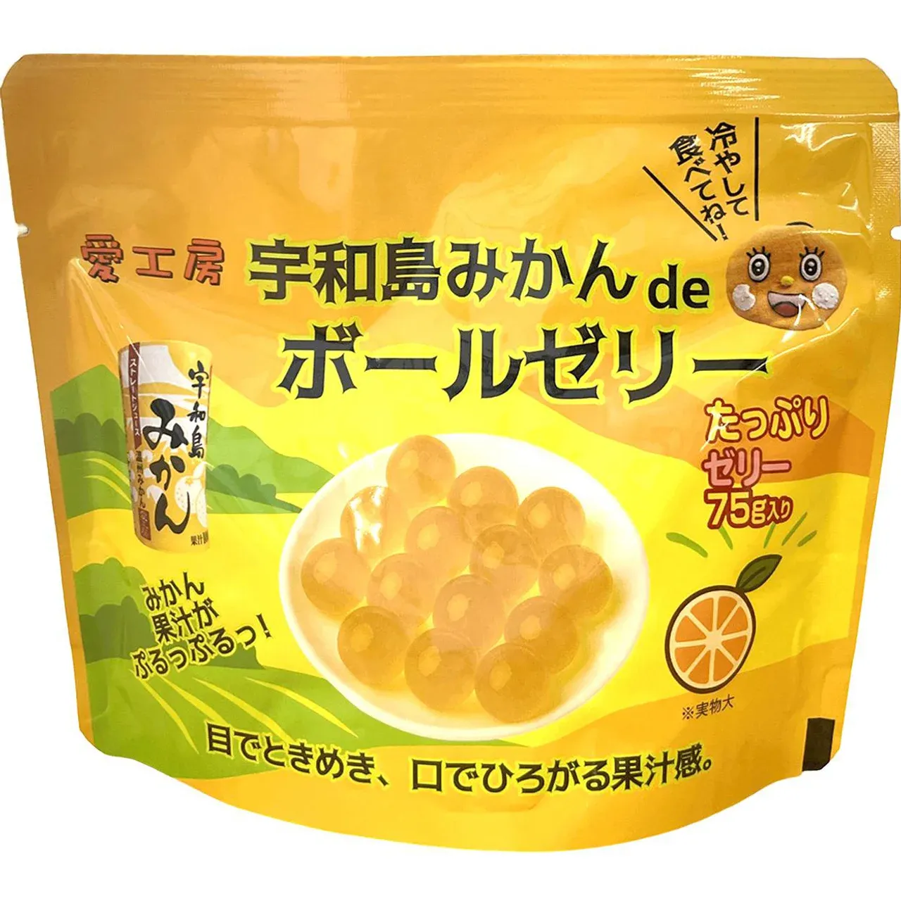 Aikobo Uwajima Mikan Ball Jelly 150g