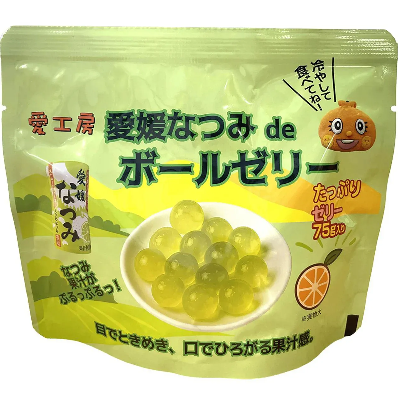 Aikobo Ehime Natsumi Ball Jelly 150g