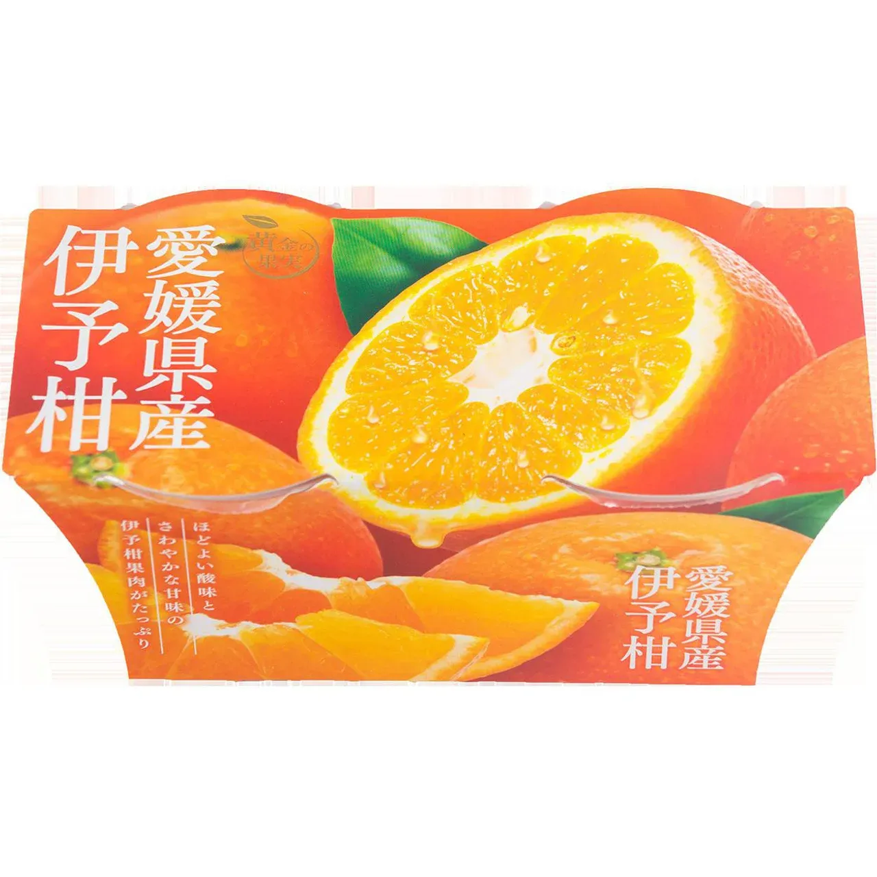 Tanio Golden Fruit Iyokan Jelly 120g x 2 Cups Ehime Citrus Jelly