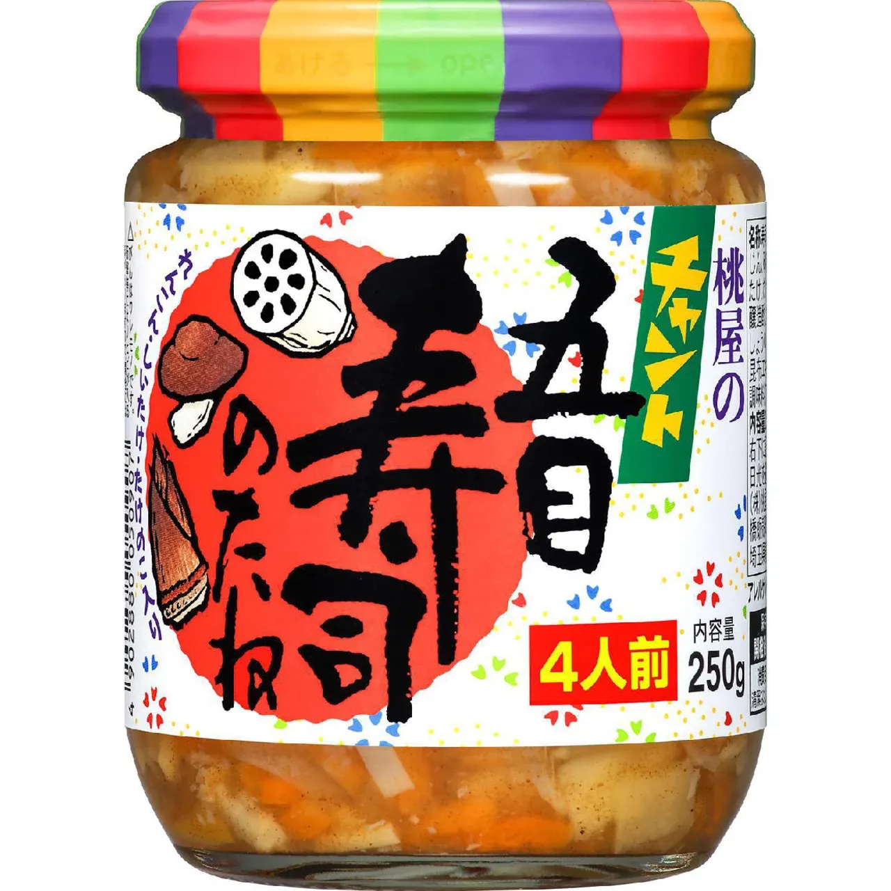 Momoya Chanto Gomoku Sushi Mix 250g Japanese Sushi Rice Seasoning 250ｇ