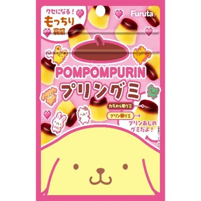 Furuta Pom Pom Purin Pudding Gummy 28g