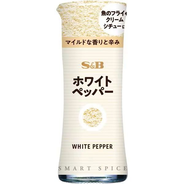 S&amp;B Smart Spice White Pepper 9g